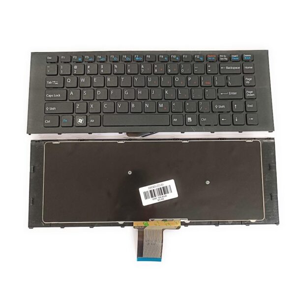 Techie Laptop Keyboard for Sony EA Series Black