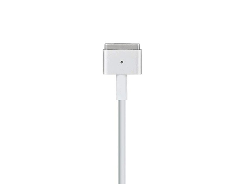 Techie 60W 16.5V 3.65A magnet pin T shape compatible Apple magsafe 2 laptop charger.