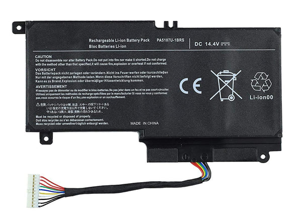 Techie Compatible Battery for Toshiba 5107U - Satellite L50, L55, L55T, PA5107U-1BRS, PA5107U L45D Laptops (2200mAh, 4-Cell)
