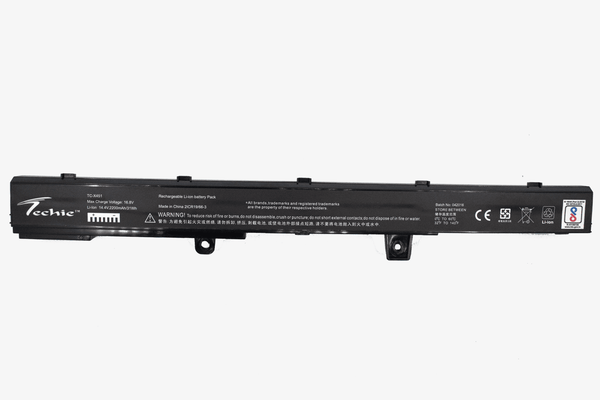 Techie Compatible Battery for Asus X451MA - X551MA, X551C, F551MA, F200MA, D550M, D550MA Laptops (2200mAh, 4-Cell)