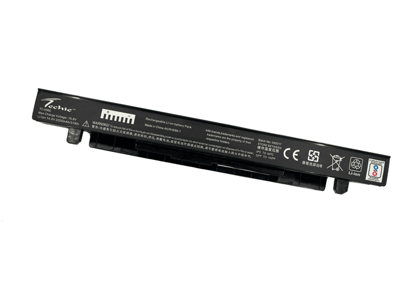 Techie Compatible Battery for Asus X550 - X450, A550, F550 Series Laptops (2200mAh, 4-Cell)