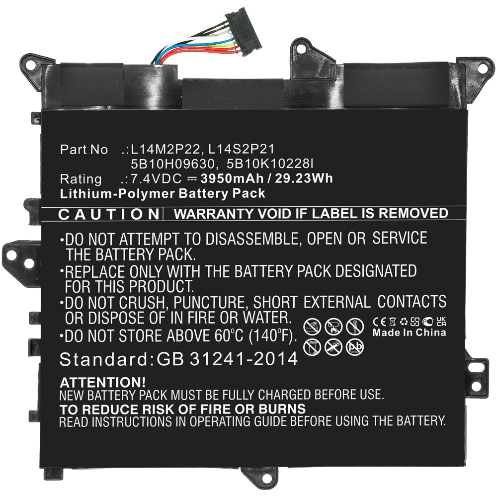 Techie Compatible Battery for Lenovo L14M2P22 - L14S2P21, Flex 3-1120, Flex 3-1130 Laptop (4000mAh, 2-Cell)