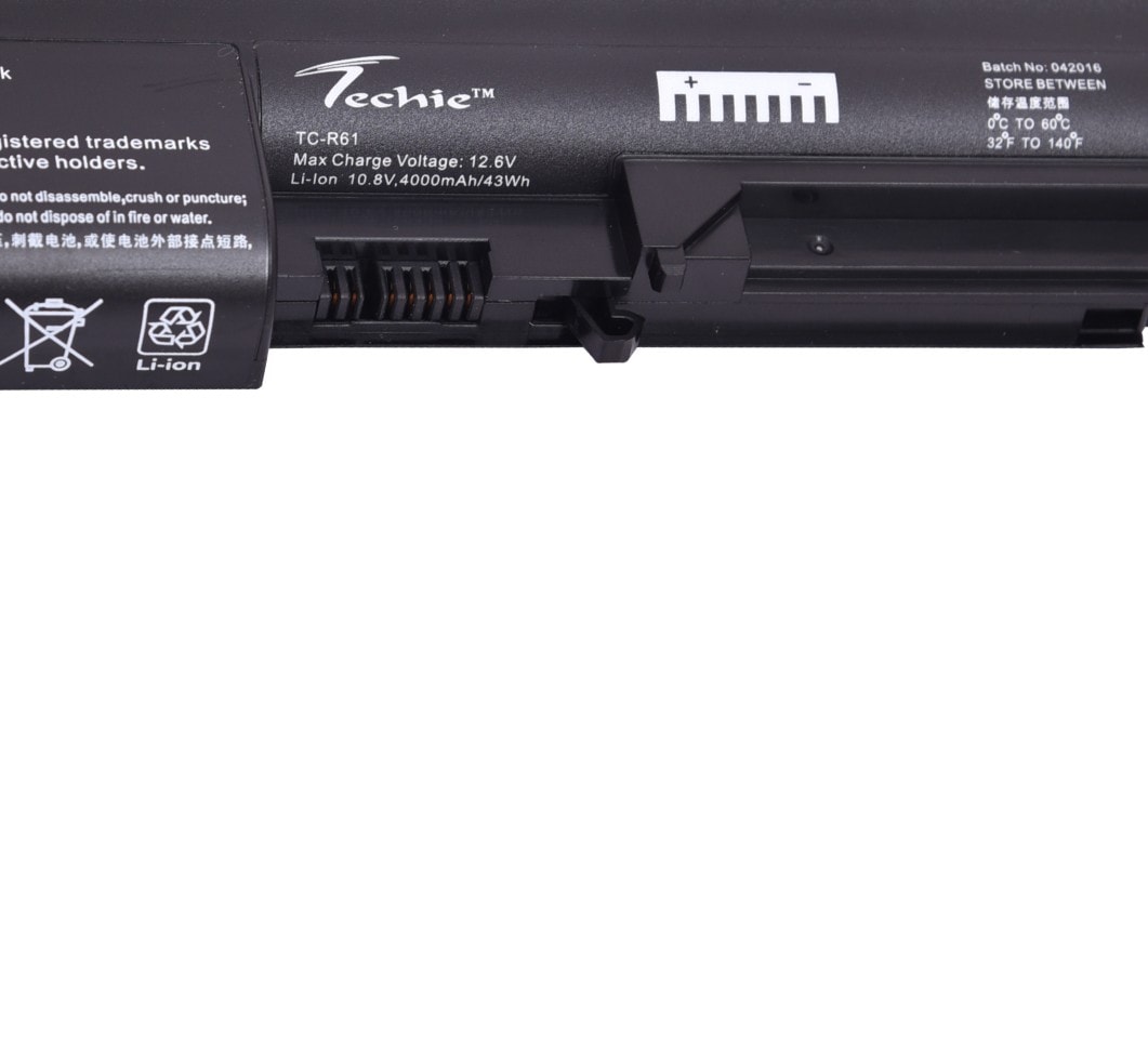 Techie Compatible Battery for IBM R61 - ThinkPad R61i Series (14.1”widescreen), ThinkPad T61 1959 Laptops (4000mAh, 6-Cell)
