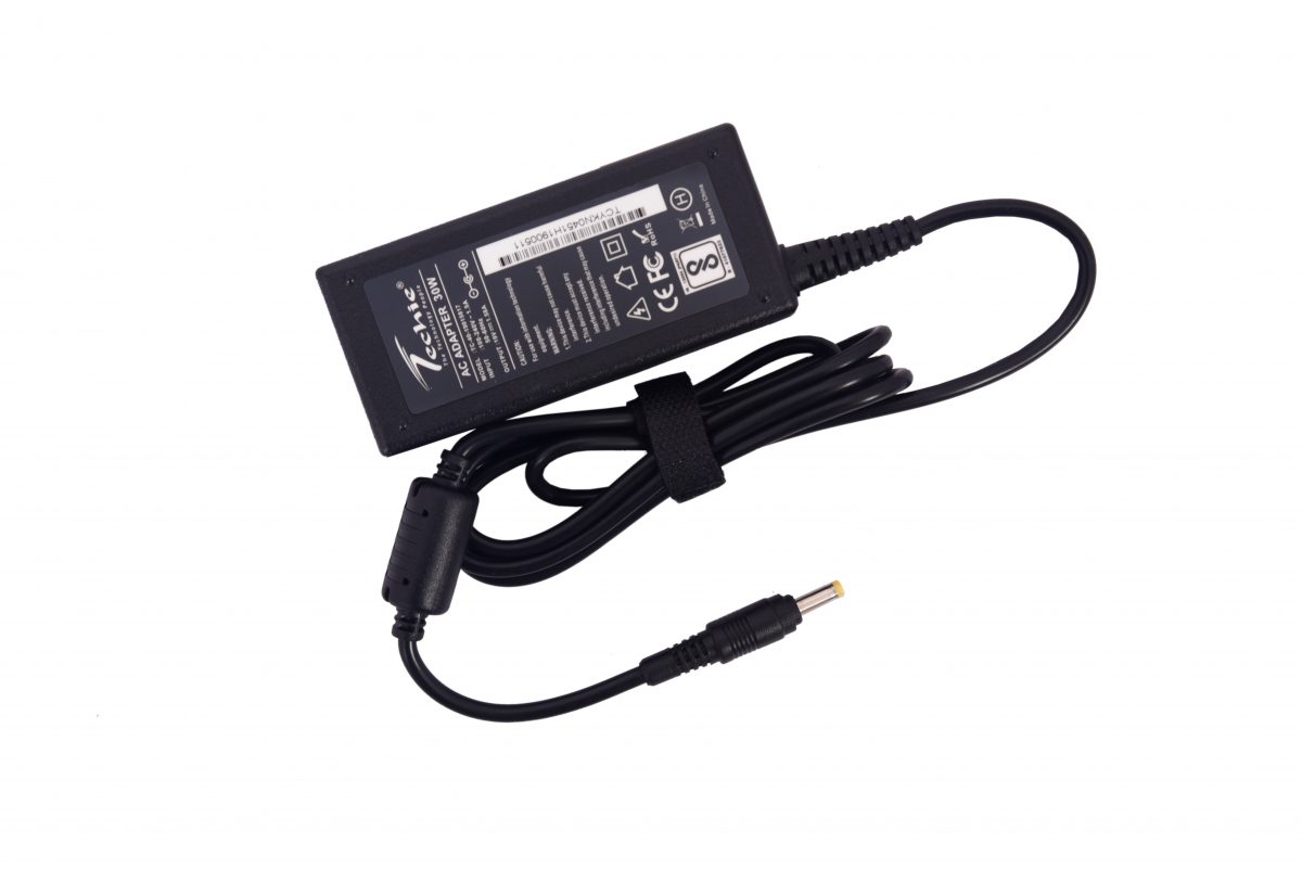 Techie 45W 19V 1.58A Pin size 5.5mm x 1.7mm compatible Acer laptop charger.