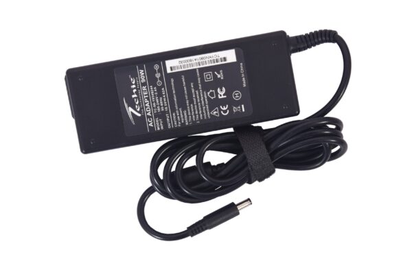 Techie Compatible Dell 90W Laptop Charger 19.5V, 4.62A, 7.4mm x 5.0mm