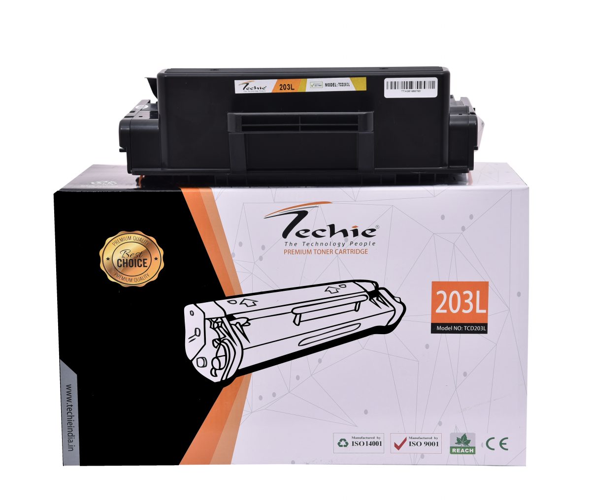 Techie 203L Toner Cartridge Compatible for Samsung ProXpress SL-M3320/3820/4020/M3370/3870/4070 Models.