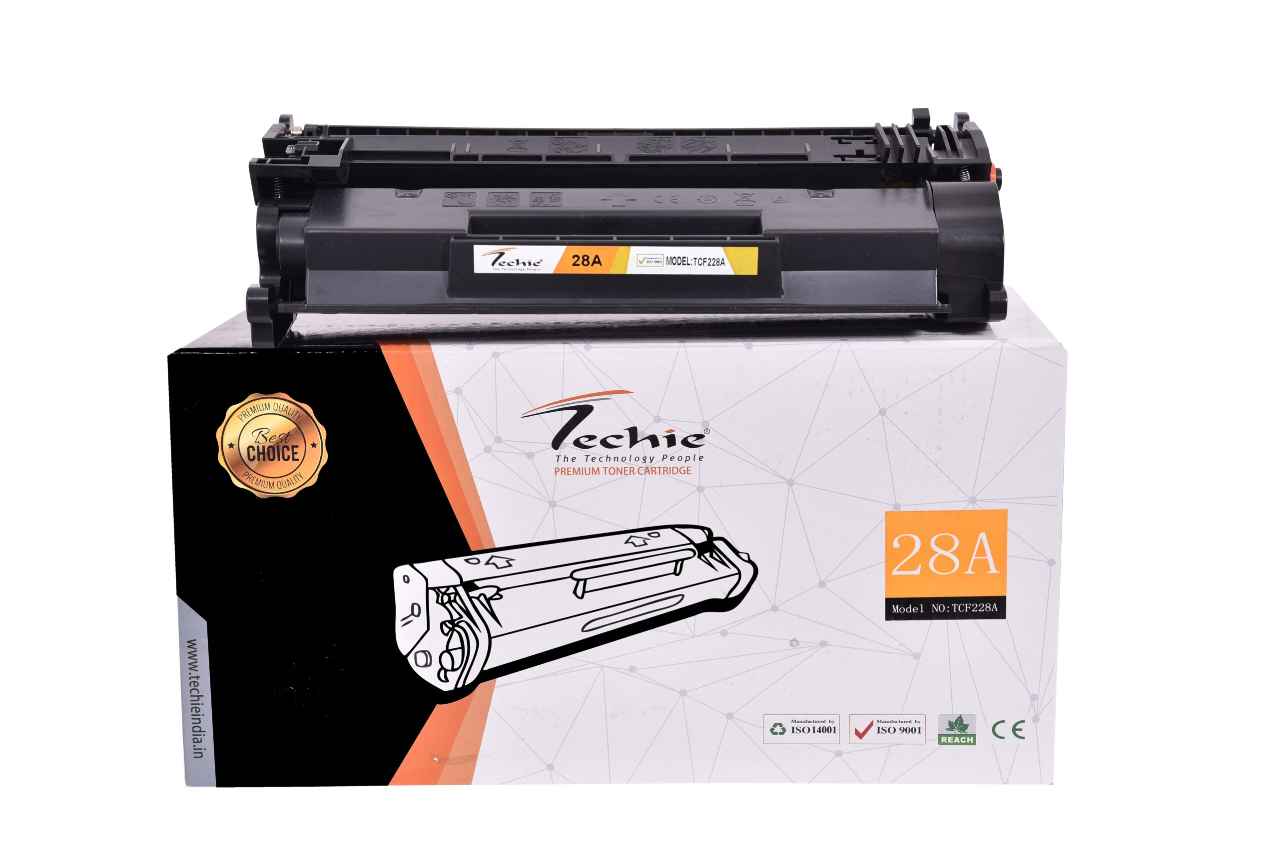 28A Techie 28A Toner Cartridge Compatible for HP LaserJet Pro M403d/ MFP M427dw/M427FDW Models.