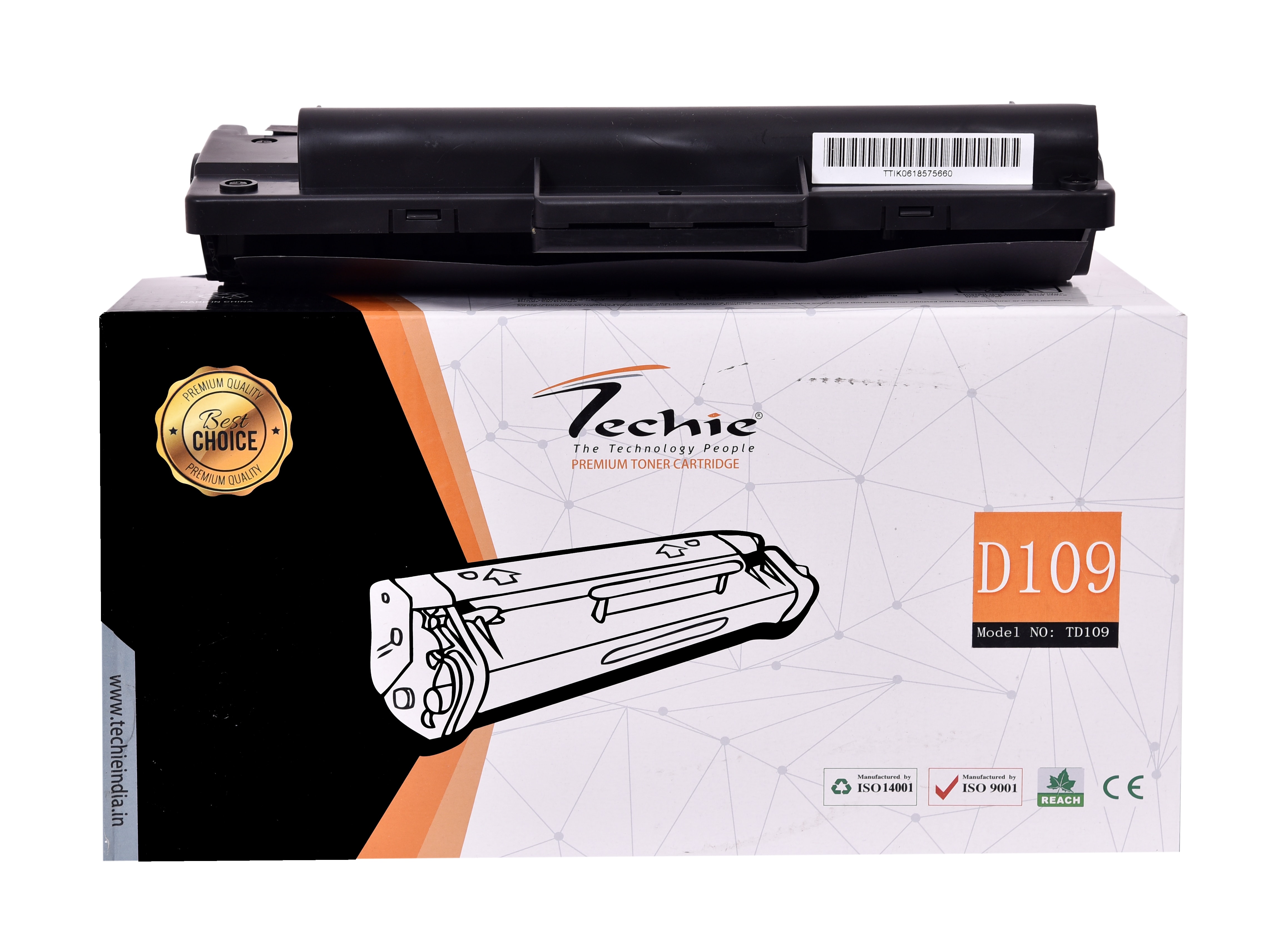 Techie 109 Toner Cartridge Compatible for SAMSUNG SCX-4300 Models.