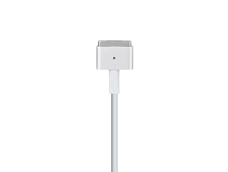 Techie 85W 20V 4.25A Magnet pin T Shape compatible Apple Magsafe 2 laptop charger.