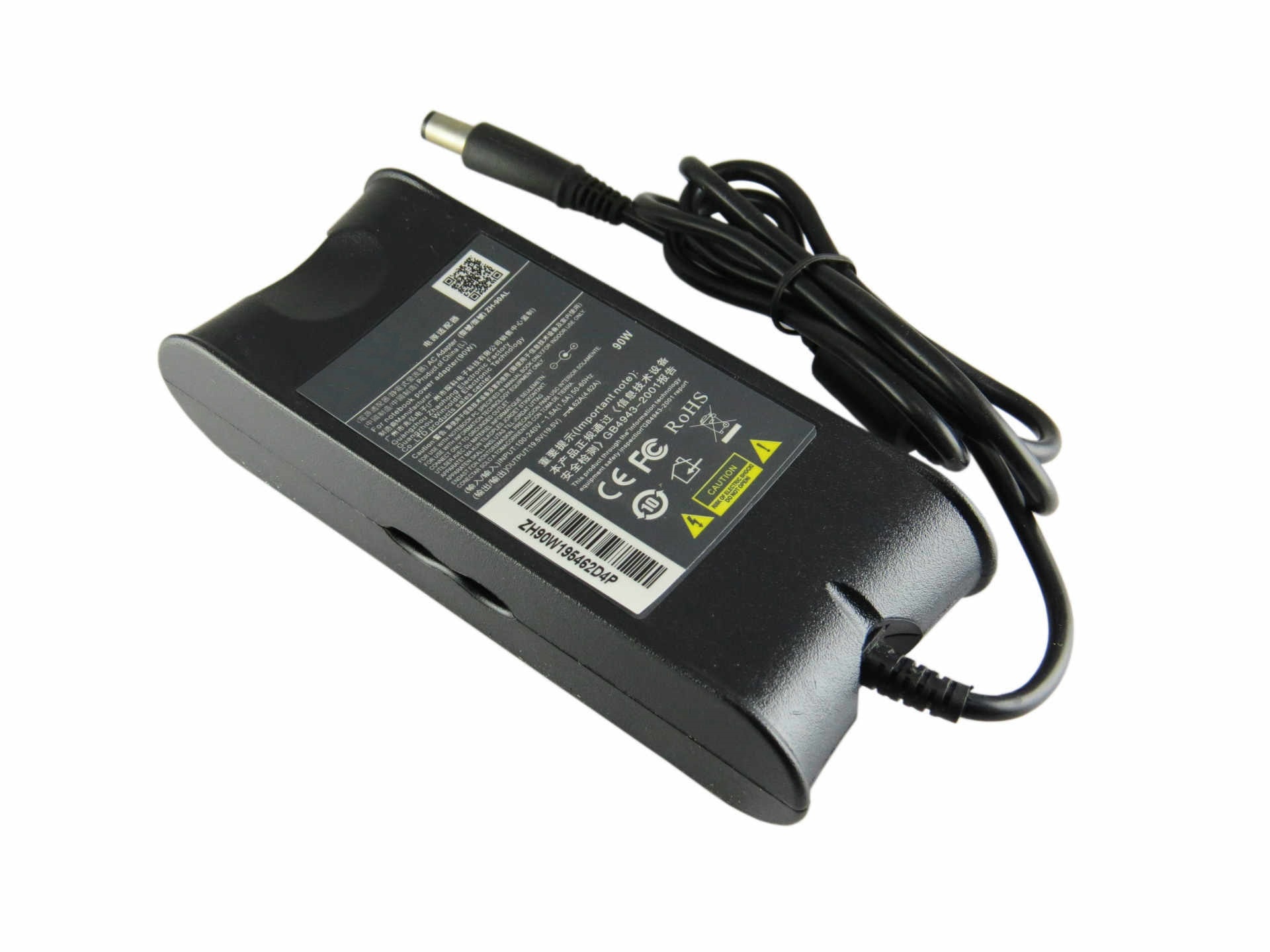 Techie 90W 19.5V 4.62A Pin size 4.5mm x 3.0mm compatible Dell laptop charger.