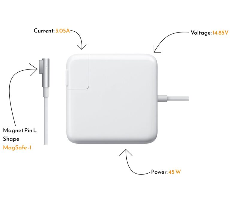 Techie 45W MacBook Charger for Macbook Pro