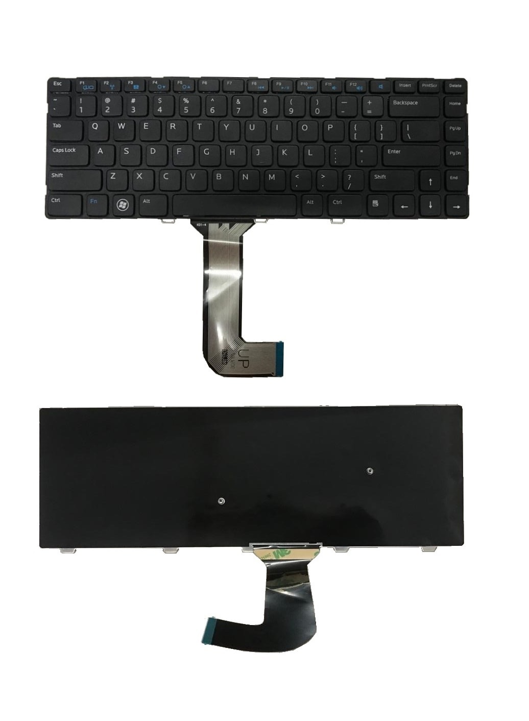 Keyboard for Dell Inspiron 14 3421, 5421, 2421, 1528, 2518, Vostro 2421, Latitude 3440 Laptops.