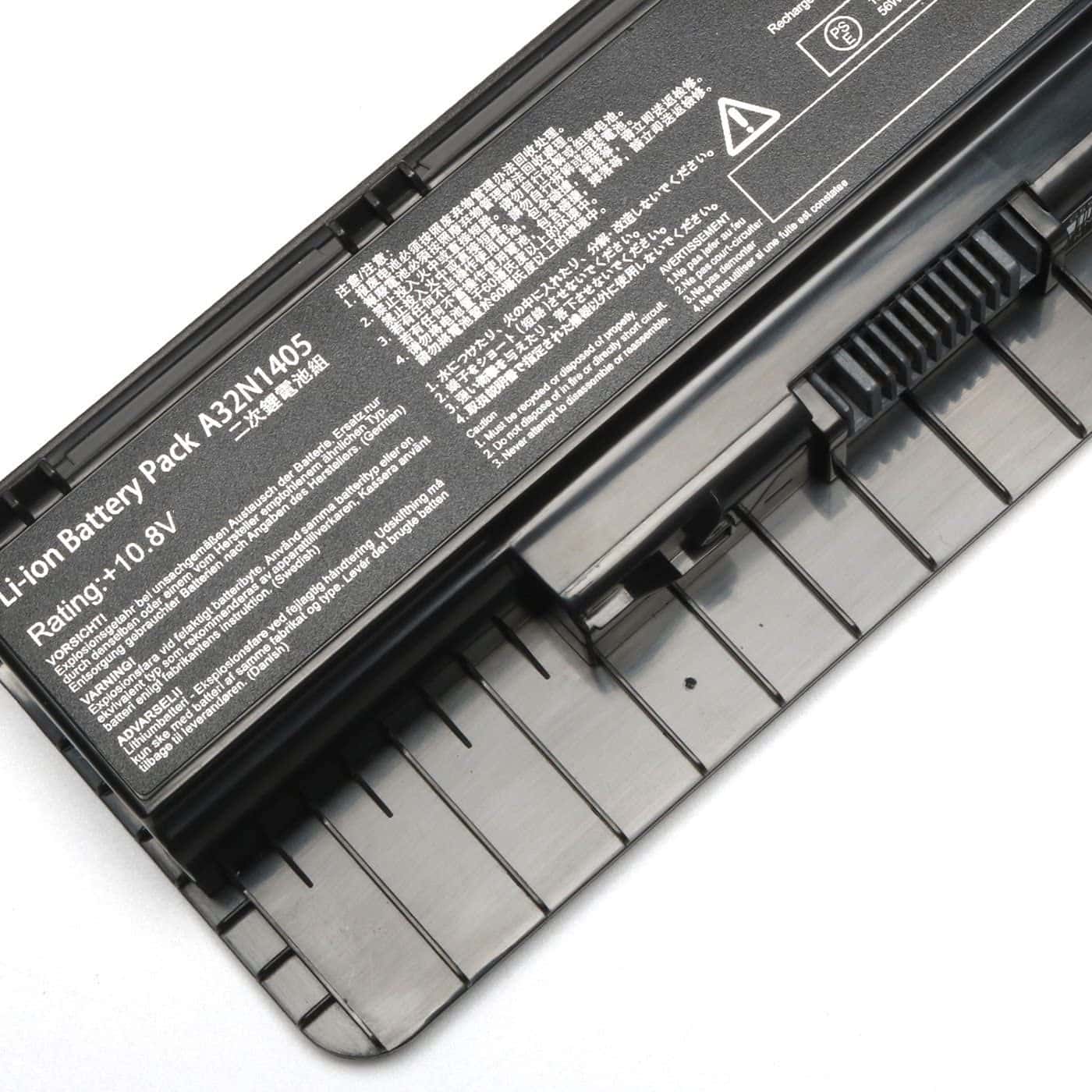 Techie Compatible Battery for Asus G551J - G551, G58JK, N771, A32N1405 Laptops (4000mAh, 6-Cell)