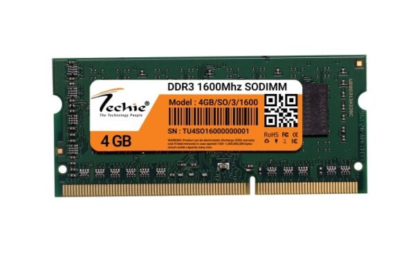 4GB DDR3 1600Mhz Laptop RAM