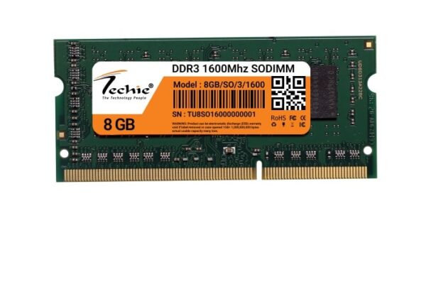 8GB DDR3 1600Mhz Laptop RAM