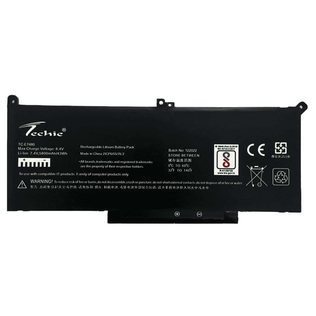E7480 Dell Battery