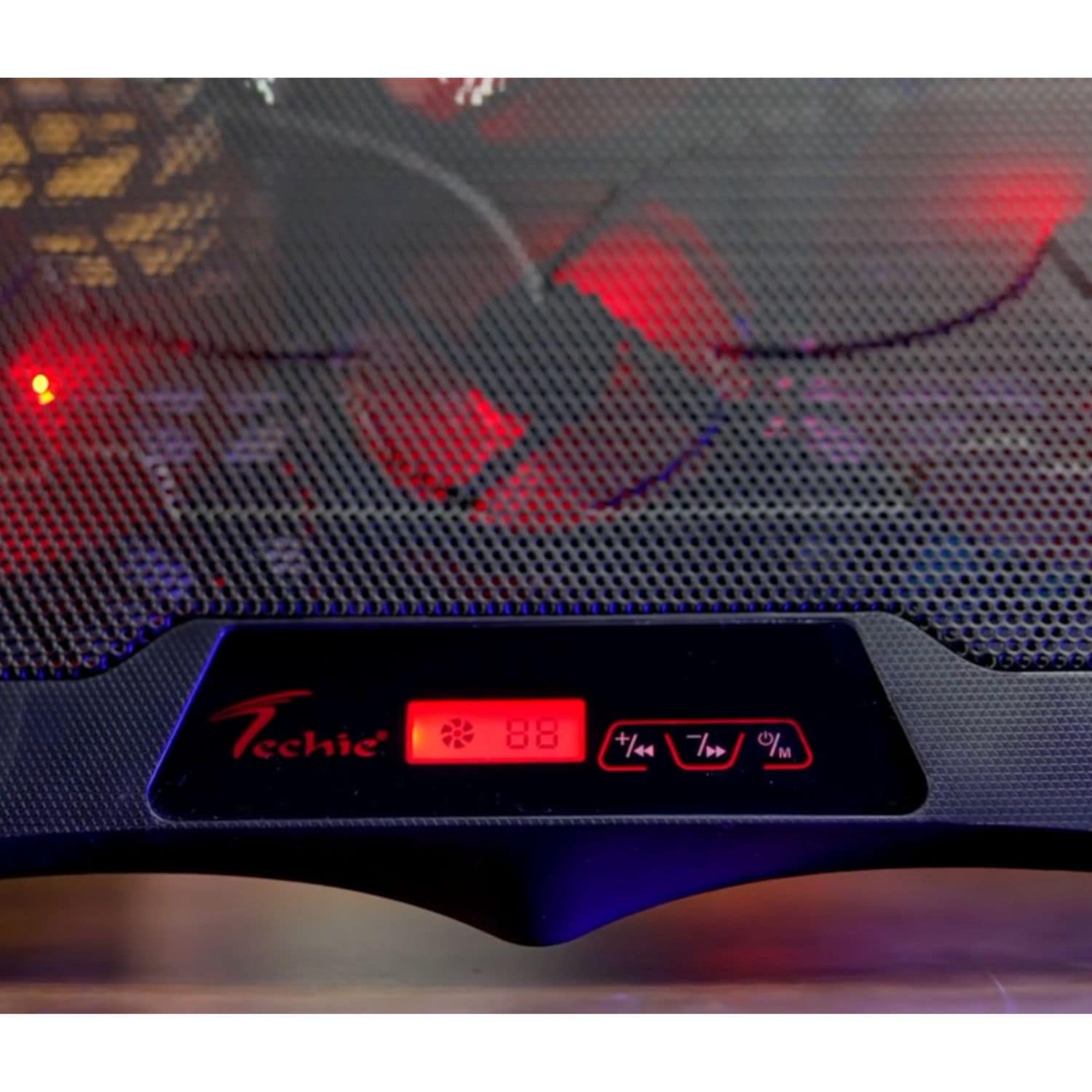 Techie four fan cooling pad display