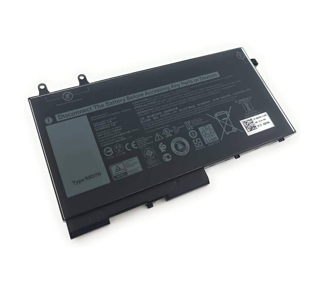 Techie Battery for Dell Precision 3540 - Dell R8D7N, 4GVMP, P98G Laptops (4000mAh, 3-Cell)