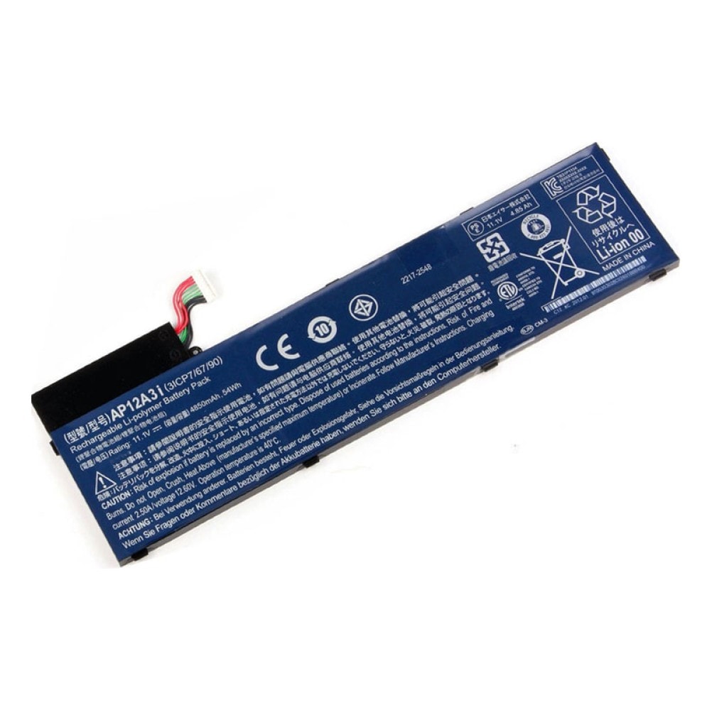 Techie Compatible Battery for Acer AP12A3I - Acer Aspire, Timeline, M3, M5, Series Laptops (4500mAh, 3-Cell)