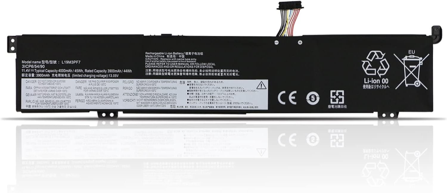 Techie Battery for Lenovo L19L3PF3 – Lenovo IdeaPad CREATOR 5 15IMH05-82D40008FR, 82EY00UHAX Laptops (4100mAh, 3-Cell)