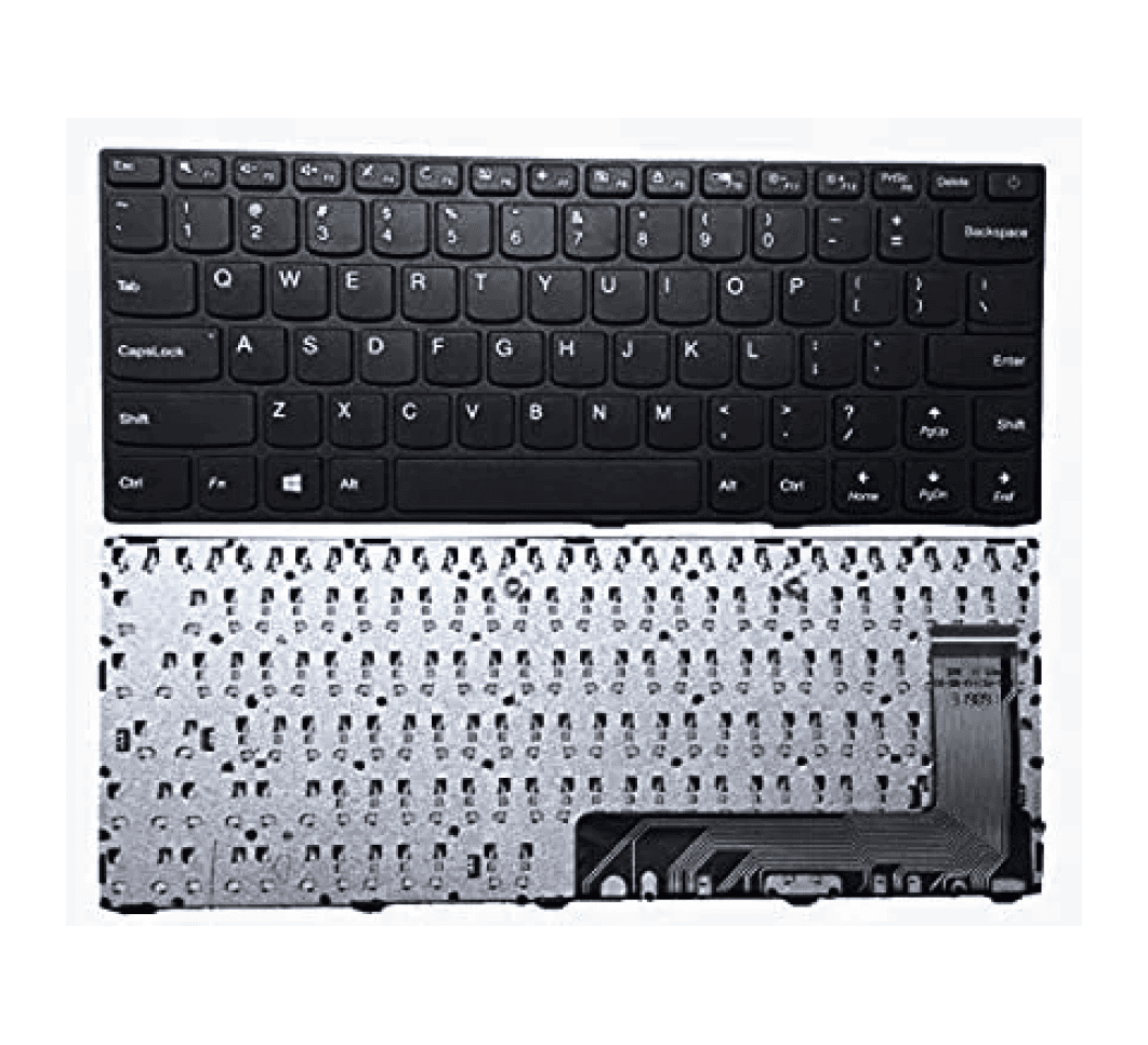Techie Laptops Keyboard for Lenovo IdeaPad 110-14ISK, V310-14ISK, V110S, 310-14 Laptops with on/off Button