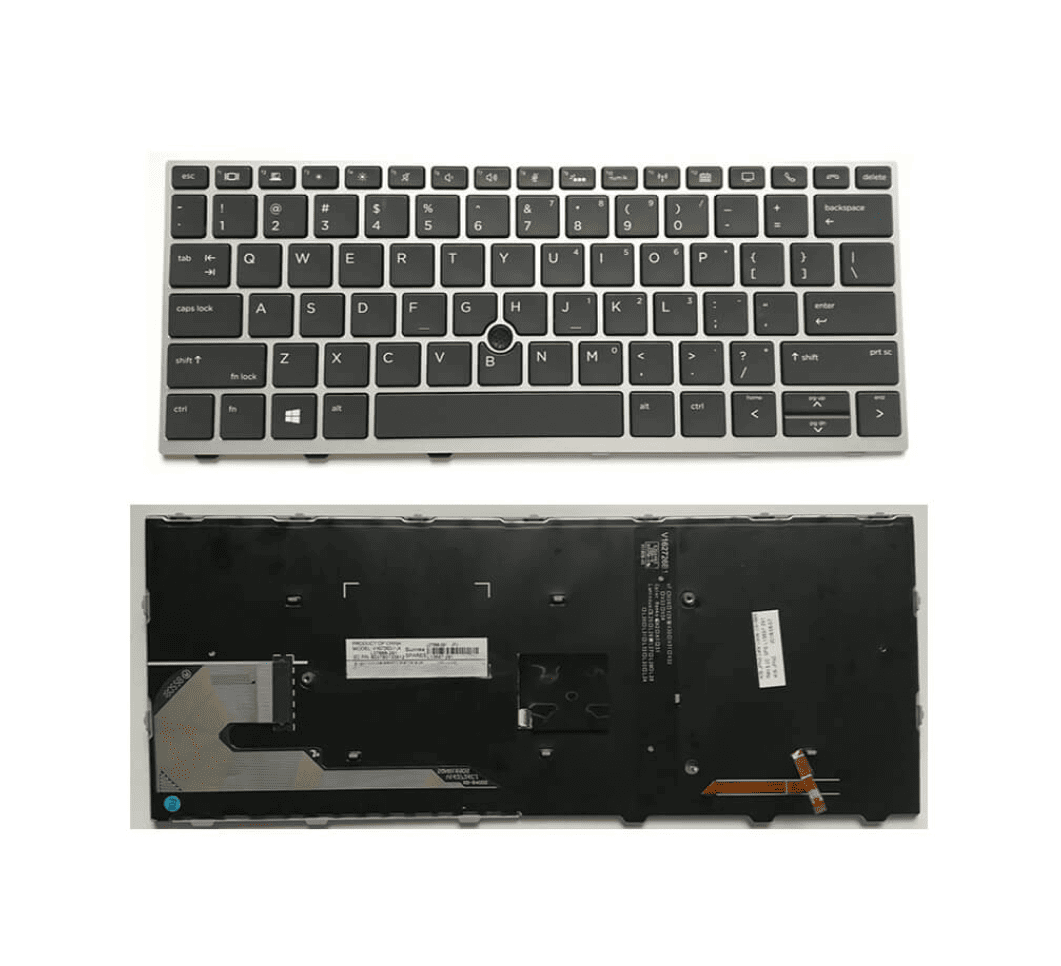 Techie Laptop Keyboard For HP EliteBook 830 G5, L15500-001, 836 G5, 735 G5, 730 G5 Laptops With Backlight