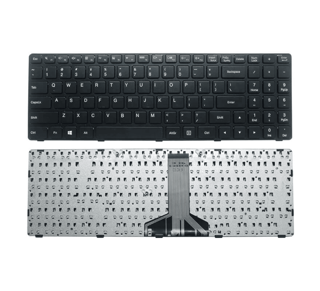 Techie Laptop Keyboard For Lenovo IdeaPad 100-15IBD, SN20J78609, 100-15IBY, B50-10, 300-15 Laptops