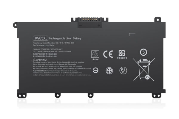Techie Battery for HP HW03XL, HSTNN-DB9Y, HSTNN-IB90, Pavilion 15-EG, Pavilion 15-EH Series Laptops (4150mAh, 3-Cell)