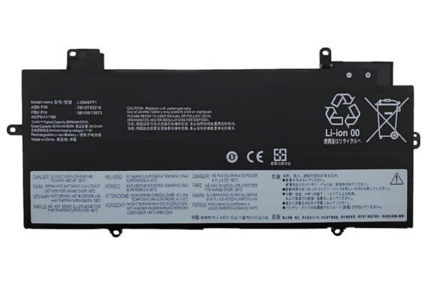 Techie Laptop Battery For LENOVO L20C4P71, ThinkPad X1 YOGA GEN 6, ThinkPad X1 YOGA GEN 7, ThinkPad X1 CARBON GEN 10 Series Laptops (3200mAh, 4-Cell)