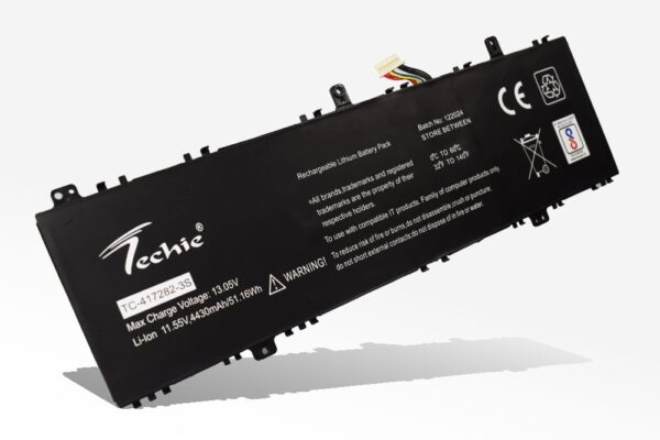 Techie Battery for INFINIX 417282-3S 1, Inbook X2 XL21, X3 PLUS XL31 Laptops (4430mAh, 3 Cell)