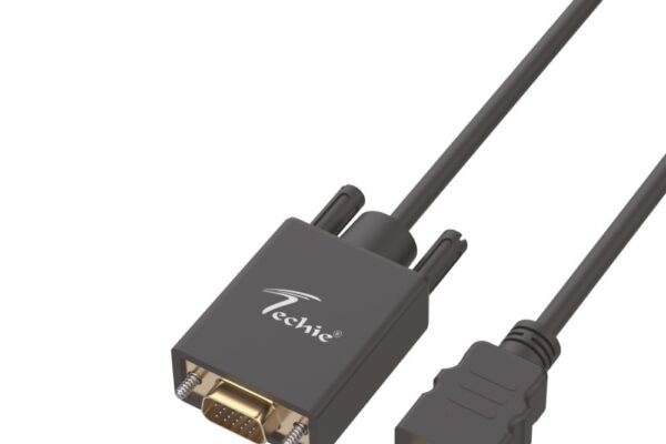 Techie HDMI To VGA Cable 1080P (1.5M)