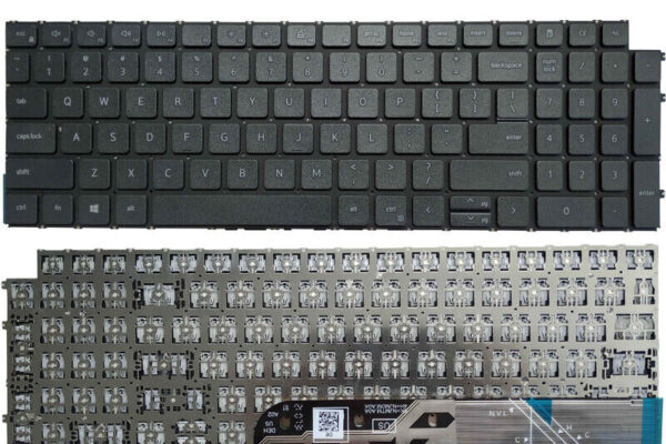Techie Laptop Keyboard for Dell Inspiron 15 3510 3511 5510 5515, Inspiron 16 7610, Latitude 3520.