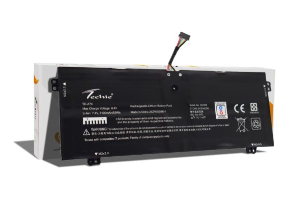 Techie Compatible Battery for Lenovo L16M4PB1 – Yoga 730-13IKB, Yoga 730-13IWL Series Laptops (7140mAh, 4-Cell)