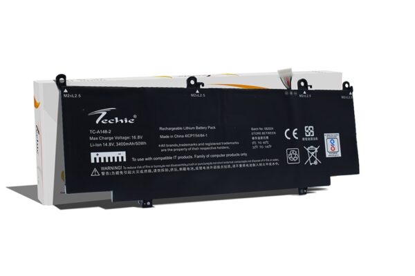 Techie Compatible Battery for HP RR04XL – Spectre X360 13-AW, Spectre X360 Convertible 13-AW Series Laptops (3400mAh, 4-Cell)