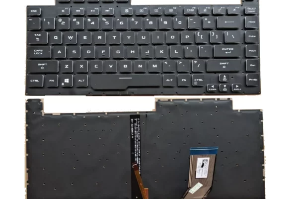 Techie Laptop Keyboard for Asus G531, G531G, G531GT, G531GU with RGB backlight