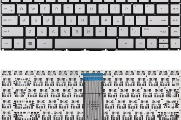 Techie Laptop Keyboard For HP Pavilion 14-BA Series,14-BS Series, 14T-BA Series Laptops Silver