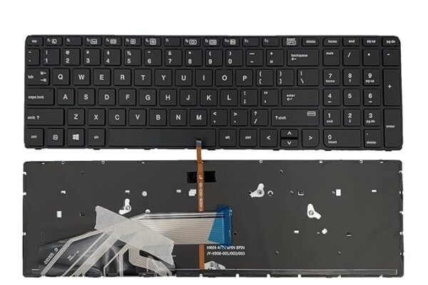 Techie Laptop Keyboard For HP ProBook 450 G3, 455 G3, 470 G3 Series With Backlight