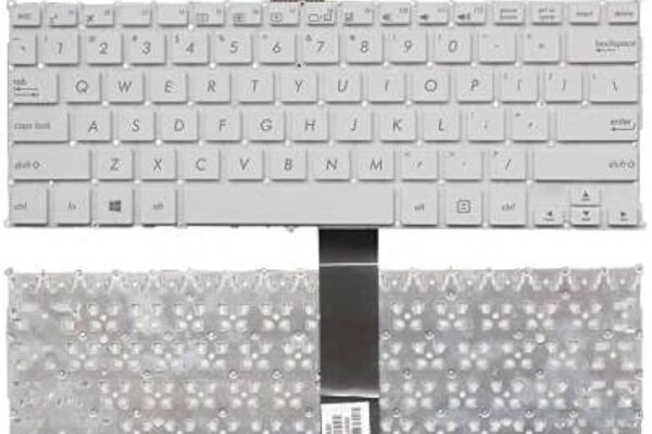 Techie Laptop Keyboard For Asus X200CA, F200LA, F200MA, F200CA, X200LA, X200MA, R202CA, R202LA (White)