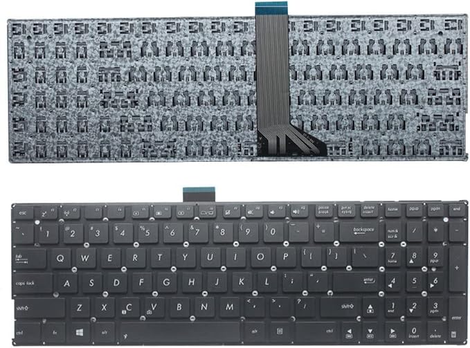 kbX553M Long Cable Techie Laptop Keyboard for Asus X553, X553M, X553S, X553MA Series Laptops (Long Cable)