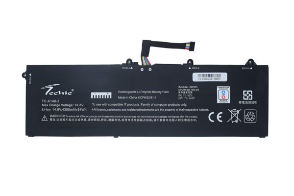 Techie Battery for Lenovo L21M4PD8 - Front