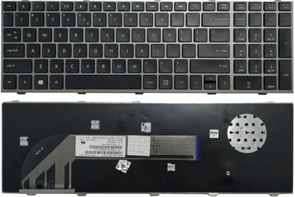 Techie Laptop Keyboard for HP ProBook 4540S, 4540, 4545S Series with Frame