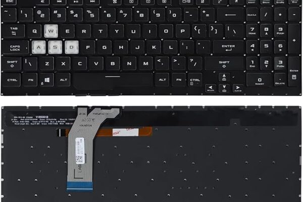 Techie Laptop Keyboard for Asus Rog Strix G731GT, G732, G732G, G732L, G732GU, G712, G712L Series With Backlight