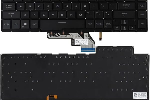 Techie Laptop Keyboard for Asus ROG Zephyrus GA502, GU502, GX502, GM502, GA502G, GA502D, GA502 Series with Backlight