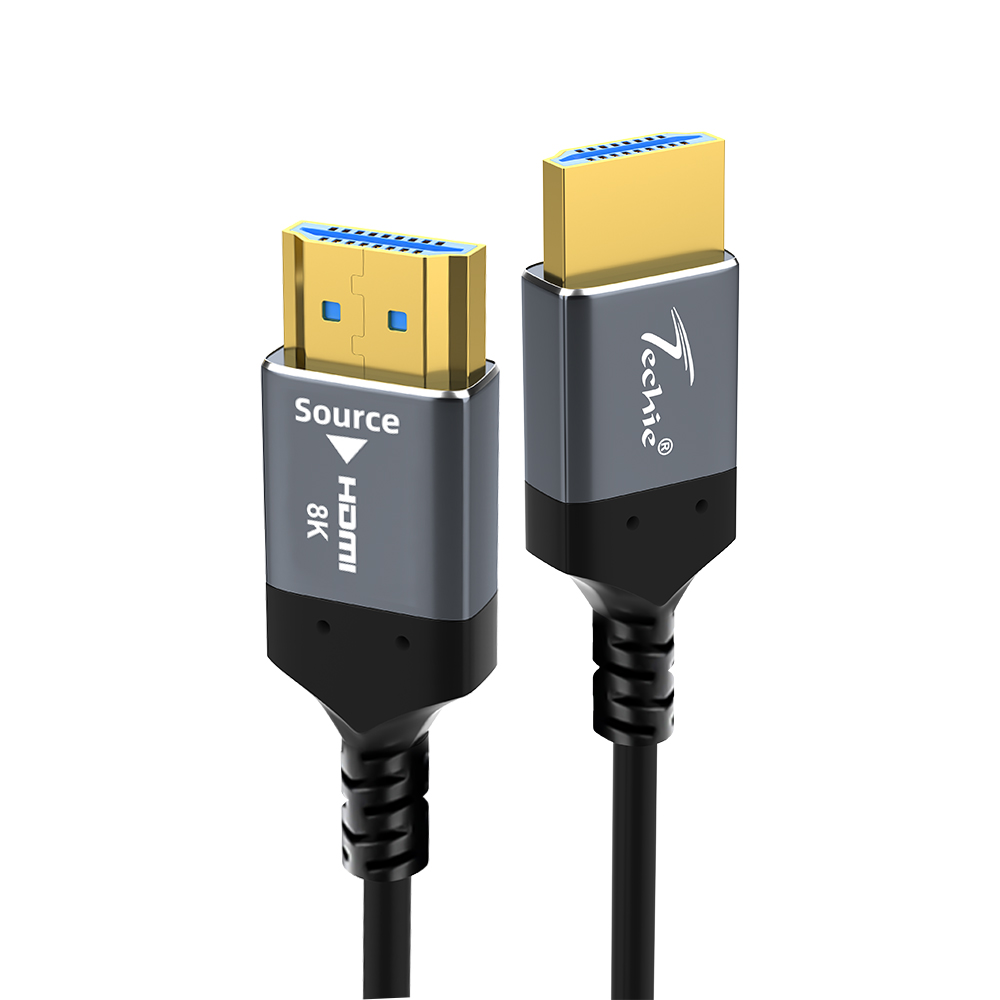 8k Techie Fiber Optic HDMI Cable | 8K@60Hz | 15M