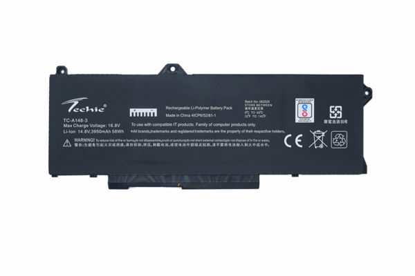 Techie Battery for Dell GRT01-Front