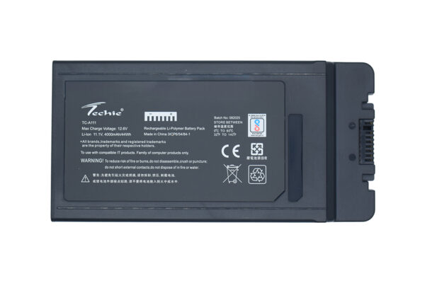 Techie Battery for Panasonic CF54 - Front