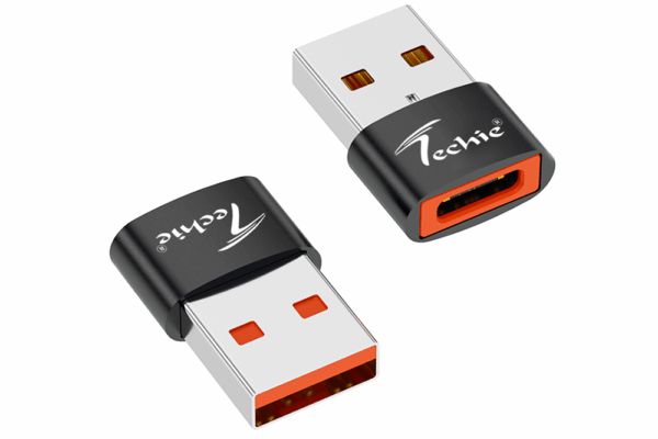 Techie Type-A to USB-C Converter 