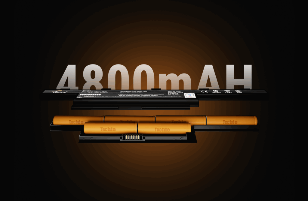 Techie Pro Series Laptop Battery for HP CM03XL – 3-Cell, 4800 mAh, Long Backup