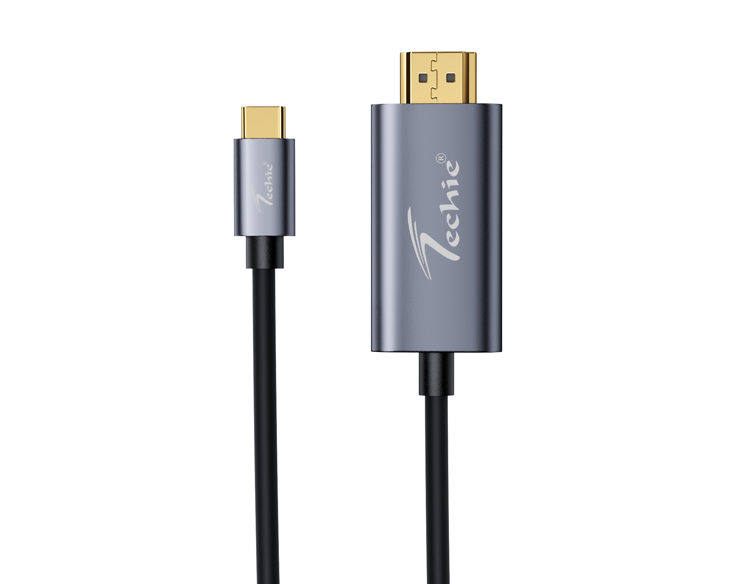 TCCH4K1.5M Techie Type-C to HDMI Cable 4K@60Hz (1.5M)